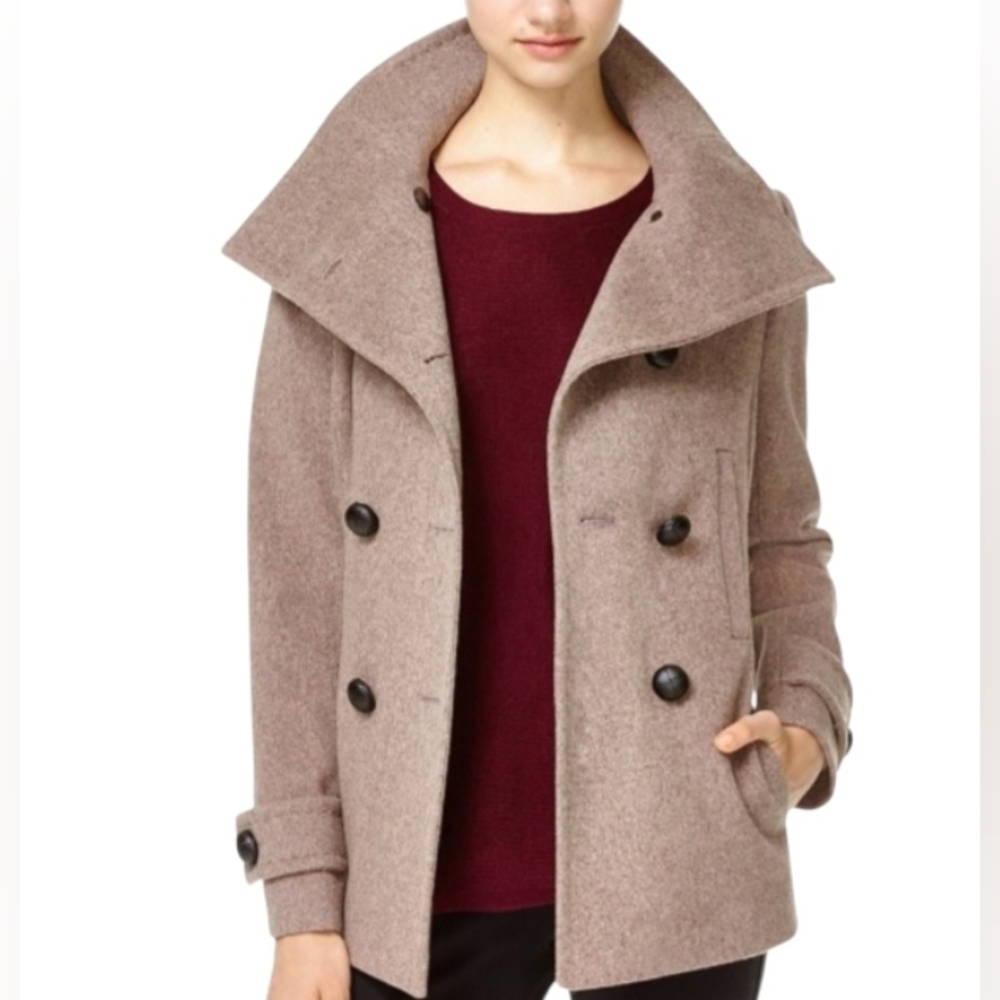 Talula Babaton EUC Wool Cashmere Blend Light Brown Size Medium